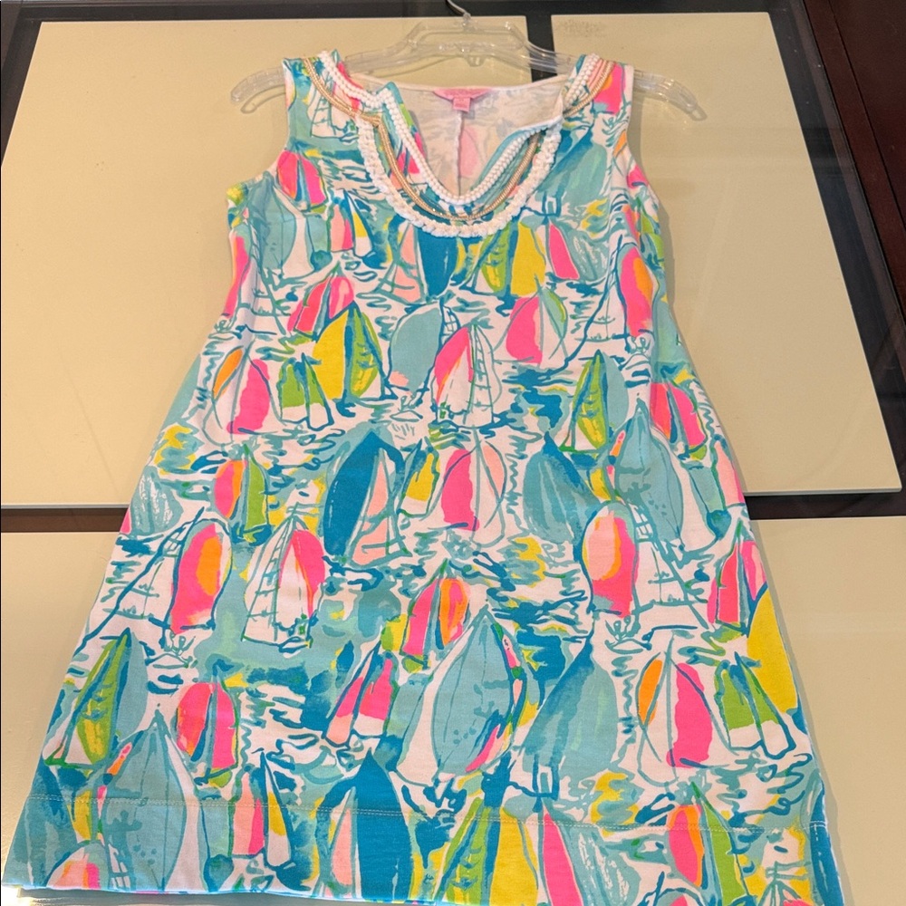 Lilly Pulitzer Multicolor Sailboat Dress